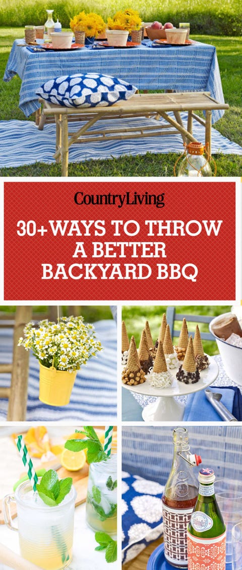 Backyard party setup ideas