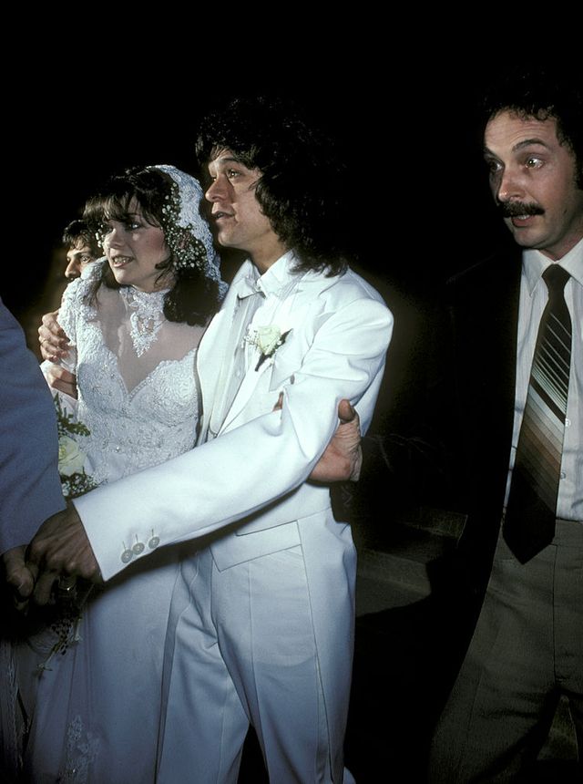 Valerie Bertinelli and Eddie Van Halen wedding