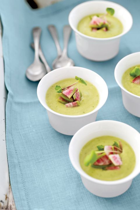 cold avocado soup