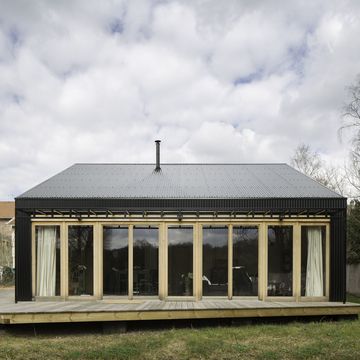 House, Building, Home, Sky, Architecture, Tree, Roof, Pavilion, Estate, Orangery, 