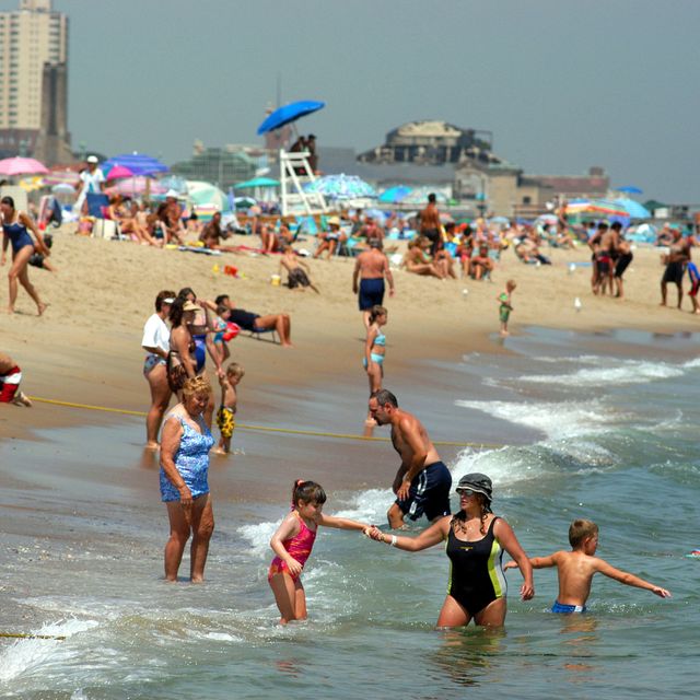 Fun, Tourism, Leisure, Summer, People on beach, Beach, Holiday, Vacation, Swimwear, Swimsuit top, 