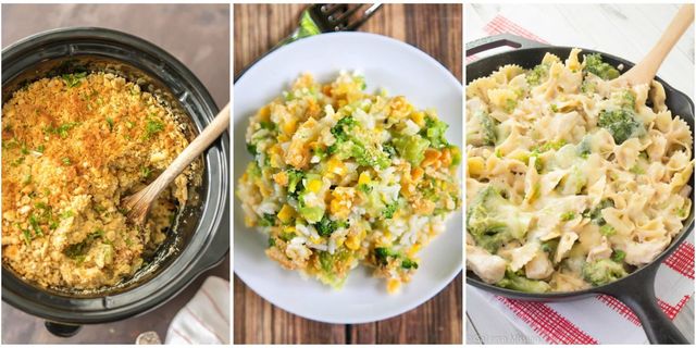 Slow Cooker Chicken, Broccoli and Rice Casserole - Kristine's Kitchen