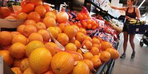Citrus, Natural foods, Tangerine, Fruit, Produce, Food, Bitter orange, Mandarin orange, Orange, Retail, 