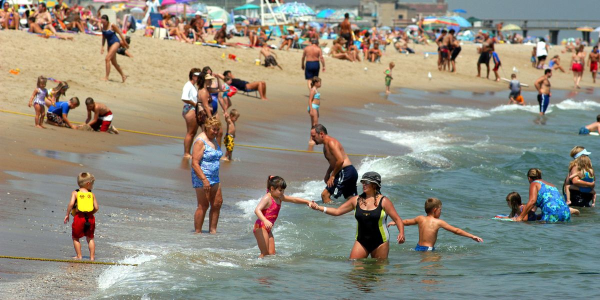 New Jersey Beaches Closed High Levels of Bacteria in Water