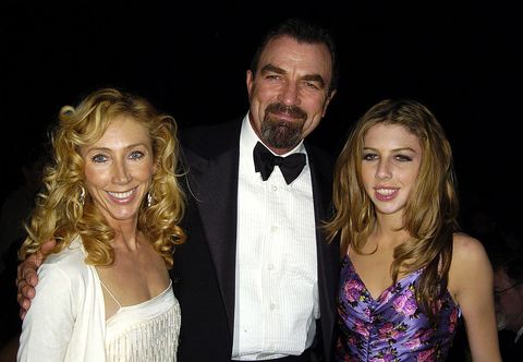 Tom Selleck, Jillie Mack and their daughter Hannah Selleck in 2004
