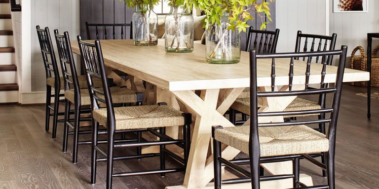 homemade country kitchen table image