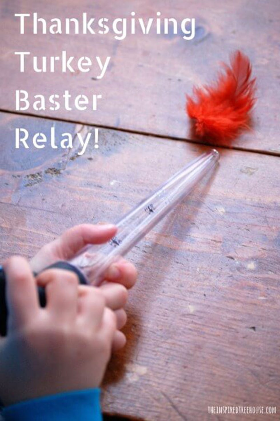 thanksgiving turkey baster relay game