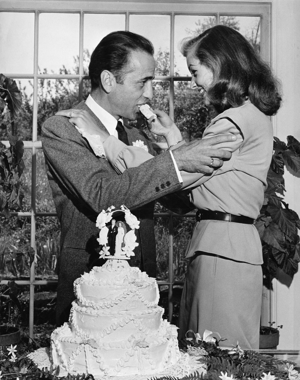 Humphrey Bogart and Lauren Bacall