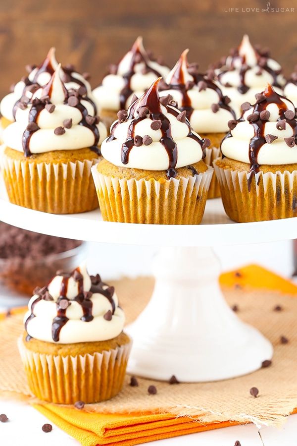 autumn fall cupcake ideas