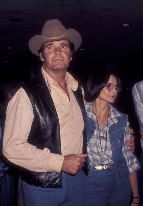 James Garner y Lois Clarke 1977