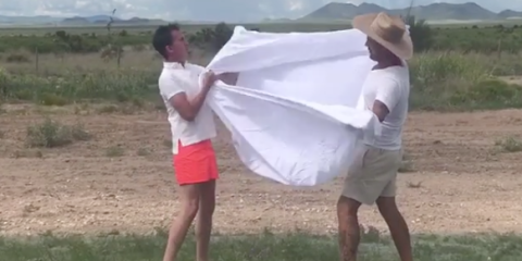 How to Fold a Fitted Sheet - Martha Stewart Shares Instructional Video