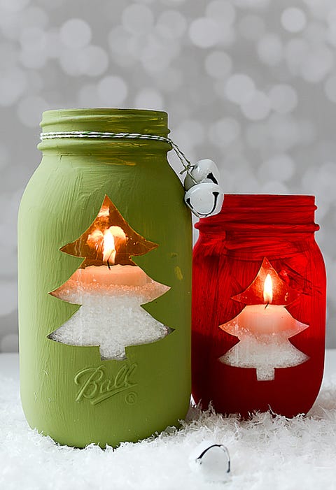 47 Mason Jar Christmas Crafts Fun Diy Holiday Craft Projects
