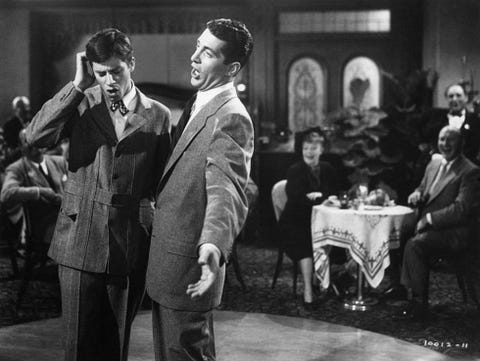 Jerry Lewis and Dean Martin Jerry Lewis and Dean Martin in 'My Friend Irma' (1949)
