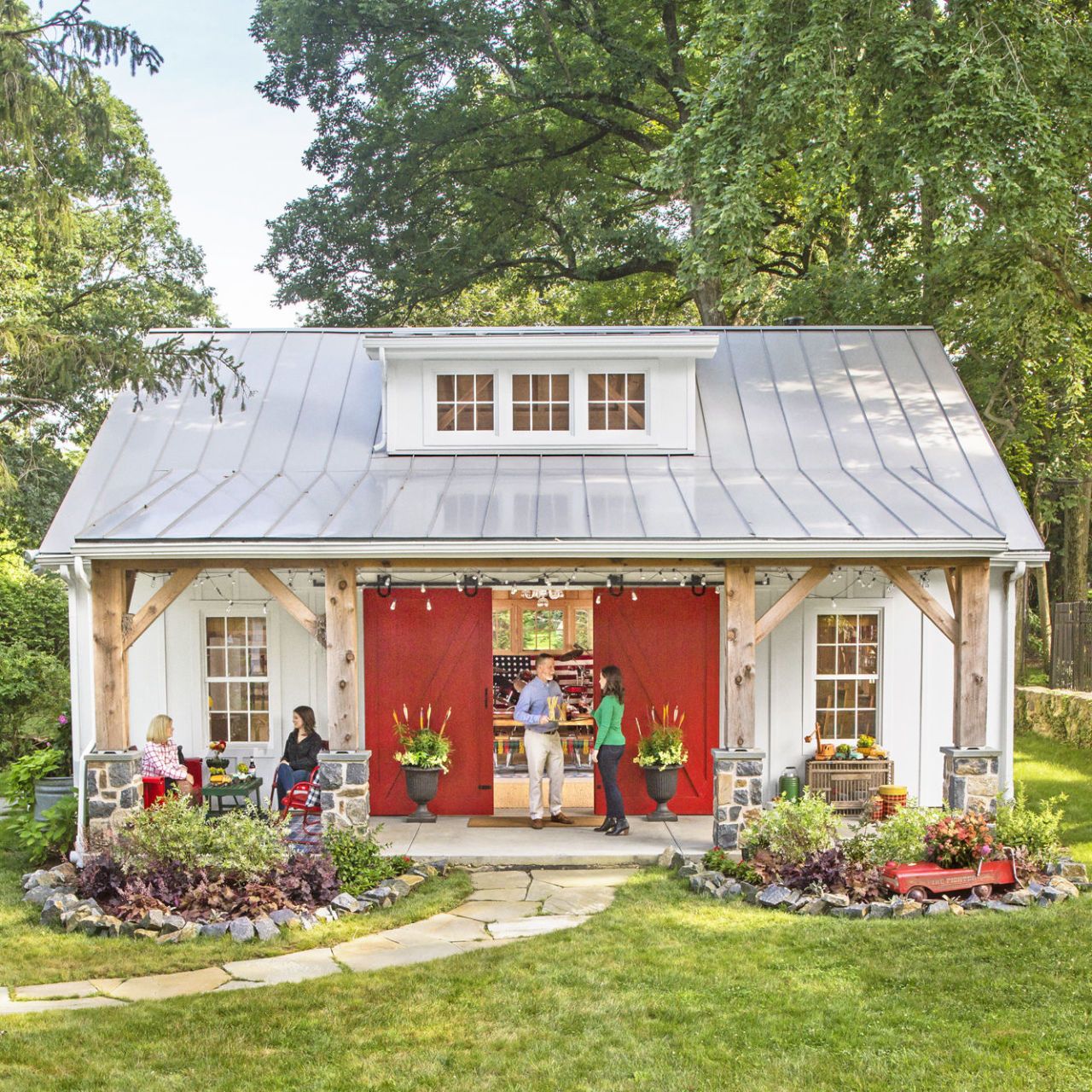 We Think This Backyard Barn Retreat Is The Perfect Fall Escape