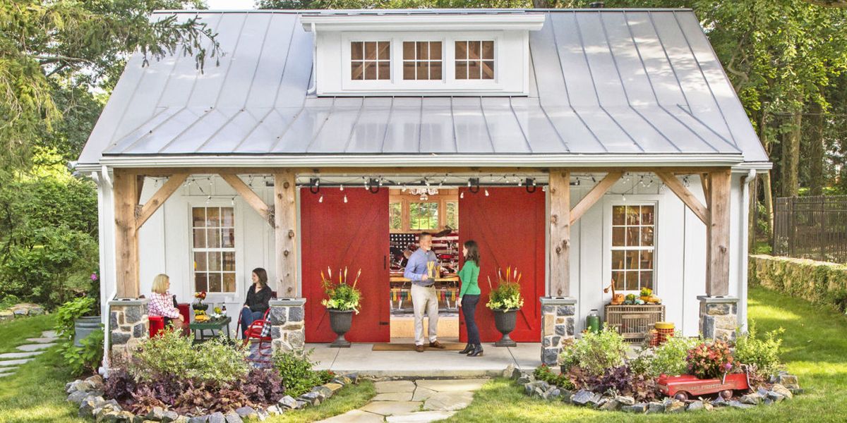 Take a Peek Inside This "Party Barn" Designed for Hosting Epic Backyard