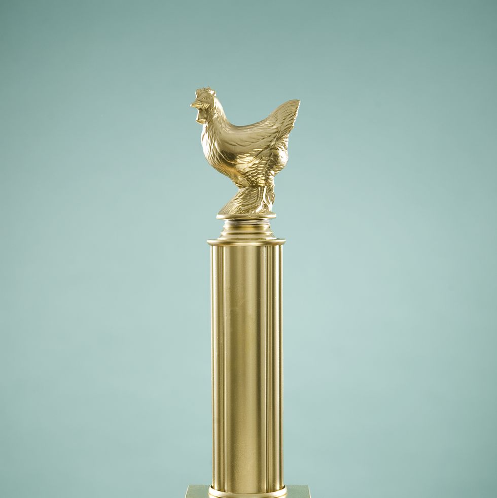 Trophy, Award, Column, Brass, Pedestal, Sculpture, Bronze, Statue, Metal, 