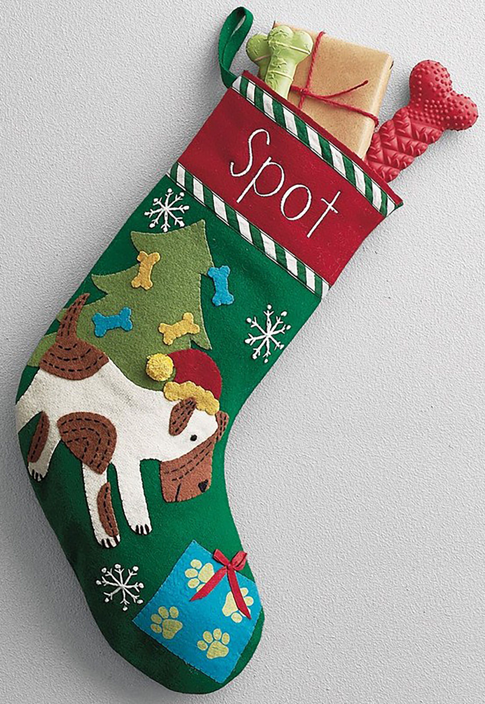 12 Best Dog Christmas Stocking Ideas - Cute Personalized Stockings For Pets