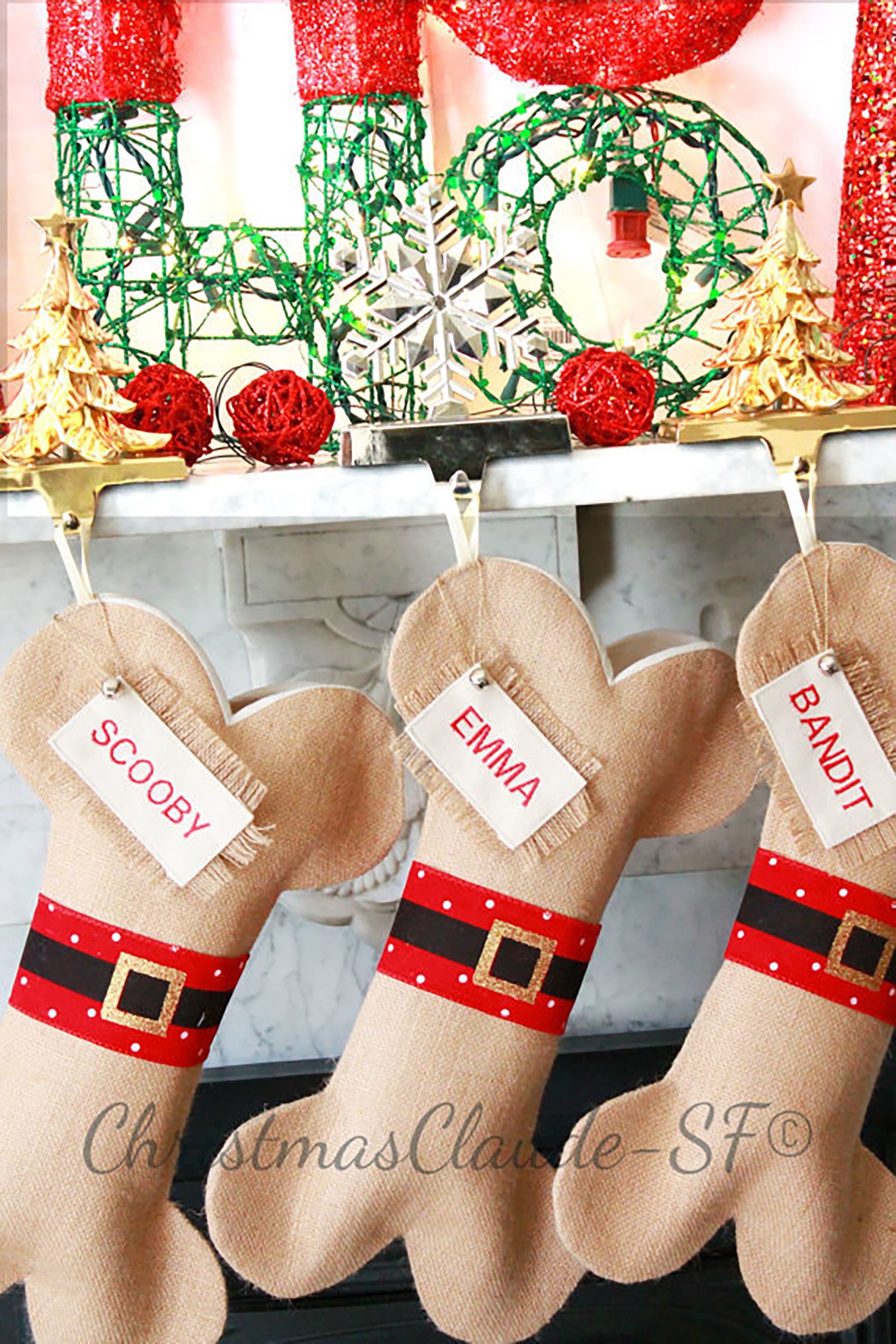 12 Best Dog Christmas Stocking Ideas - Cute Personalized Stockings For Pets