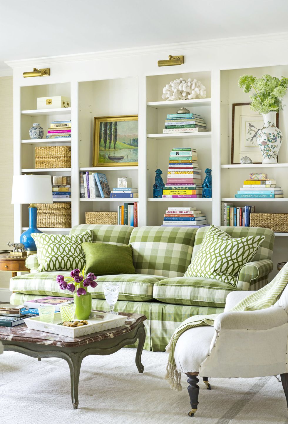 Living room, Furniture, Room, Interior design, Couch, Green, Yellow, Blue, Home, Turquoise, 