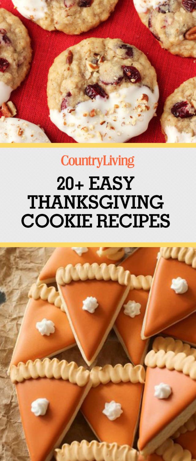 23 Easy Thanksgiving Cookies Ideas for Thanksgiving Cookie Recipes