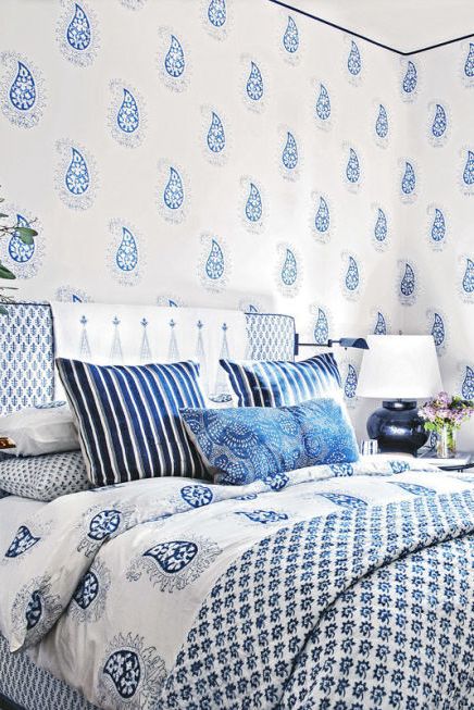 cozy bedroom ideas - blue prints