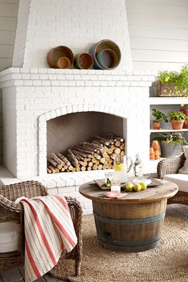 40+ Fireplace Design Ideas - Fireplace Mantel Decorating Ideas