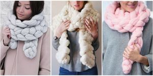 Fur, Fur clothing, Clothing, Stole, Skin, Pink, Neck, Scarf, Outerwear, Textile, 