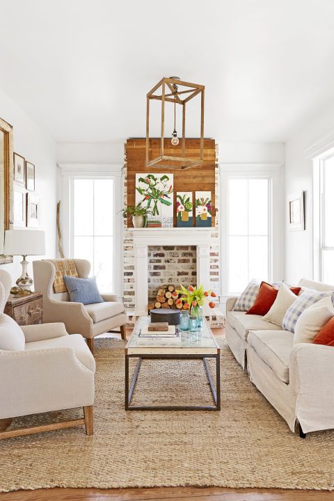 35 Best White Living Room Ideas - Ideas for White Living Room Decorating