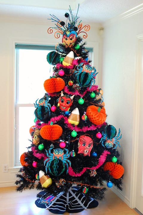 15 Halloween Tree Diy Decorations How To Make A Halloween Tree