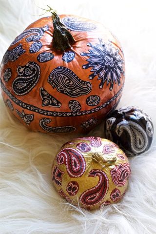 Orange, Ornament, Pumpkin, Christmas ornament, Fashion accessory, 