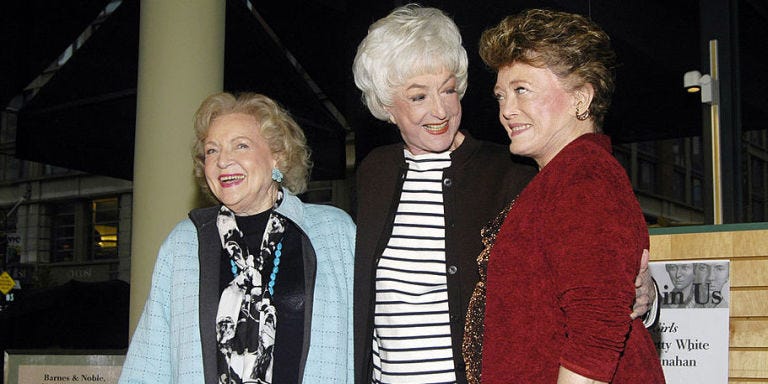 Betty White and Bea Arthur's Feud - Were the Golden Girls Friends in - Did Bea Arthur Get Along With Betty White