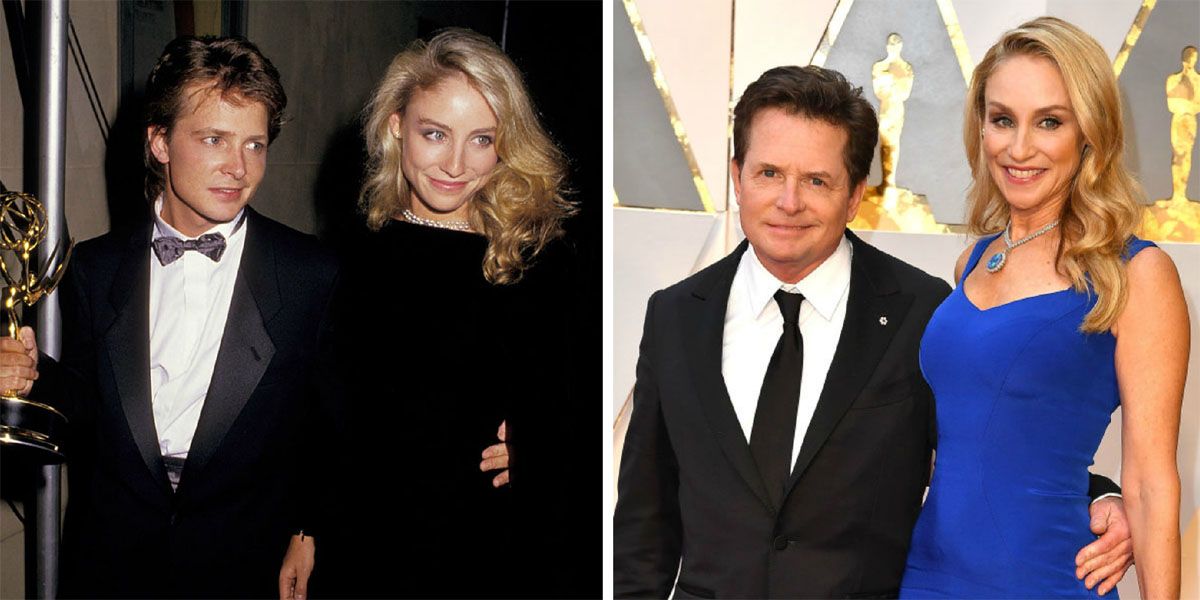 Michael J Fox And Tracy Pollan S 30 Year Marriage Family Ties