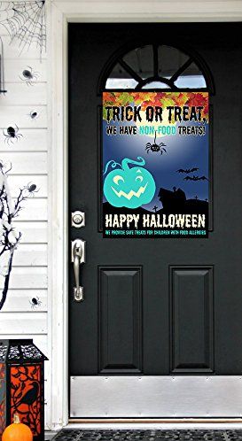 Teal Pumpkin Products For Halloween - Teal Pumpkin Project Sign