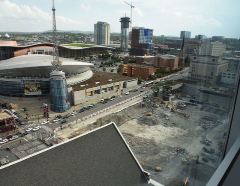 Obszar miejski, Miasto, Obszar metropolitalny, Dach, Budynek, Konstrukcja, Projektowanie urbanistyczne, Architektura, Fotografia lotnicza, Beton, 