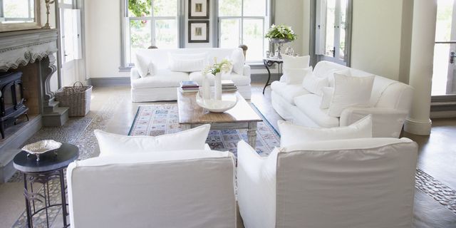 White Couch, How To Clean A Dirty White Leather Sofa