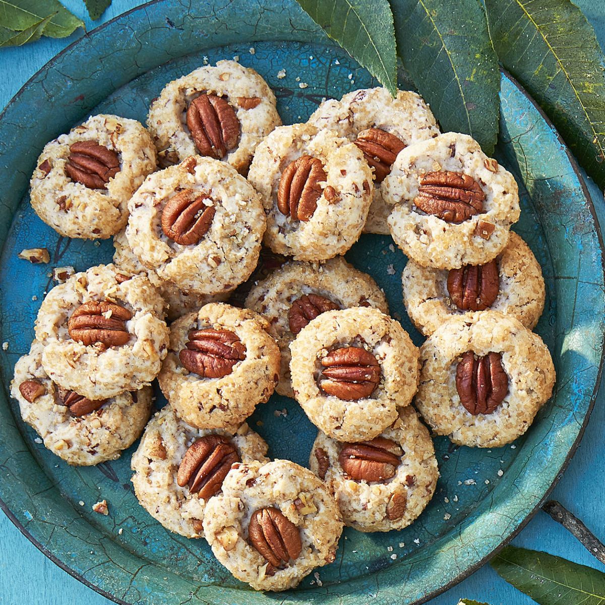 English Shortbread with Pecans - Country at Heart Recipes