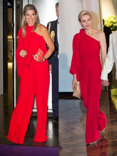 Clothing, Red carpet, Fashion model, Shoulder, Dress, Red, Fashion, Carpet, Pink, Haute couture,