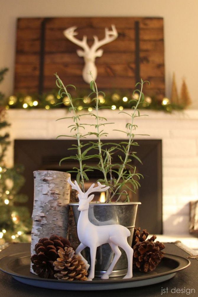 christmas tabletop arrangements