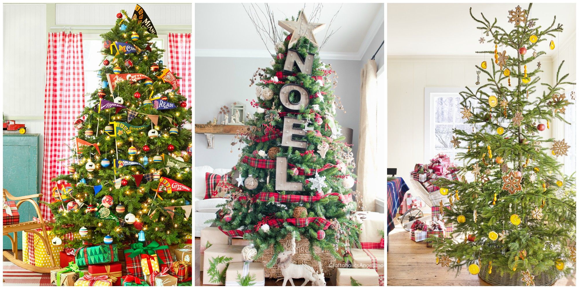Decorated Christmas Trees | home design essentials
