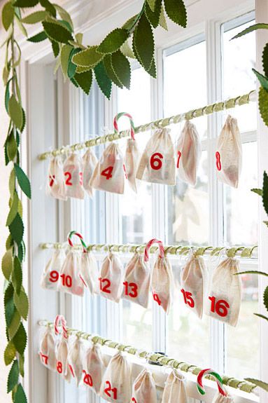 Details about   Christmas Advent Calendar Felt With Pocket Countdown Calendar Wall Hanging DIY 