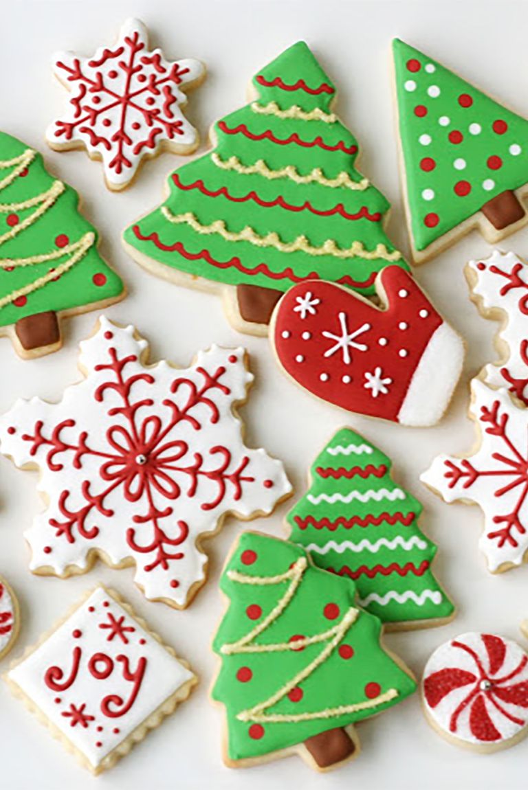 25+ Easy Christmas Sugar Cookies - Recipes & Decorating Ideas for ...