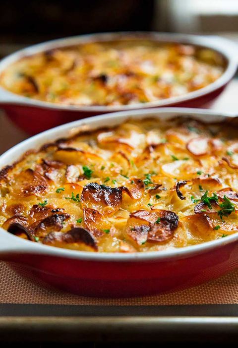 Beef Marsala and Scalloped Potato Casserole recipe