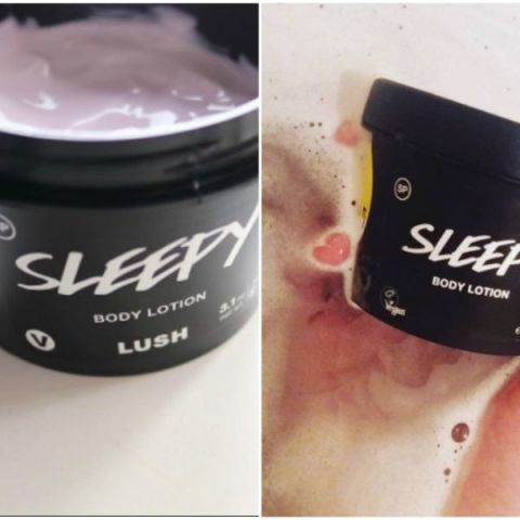 Lush store sleepy lotion