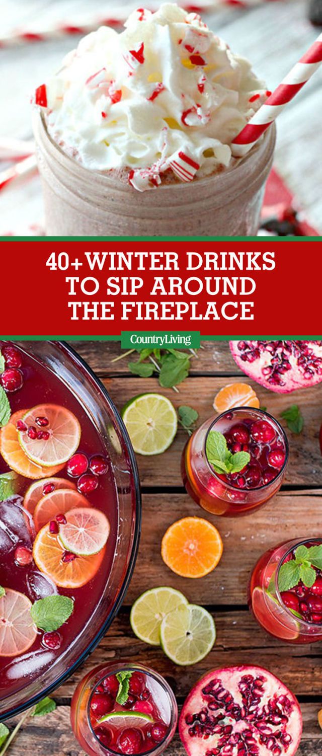 41 Hot Winter Drinks - Easy Recipes for Warm Holiday Drinks