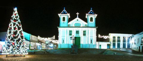 Cathedral Square in Mariana, Brazil