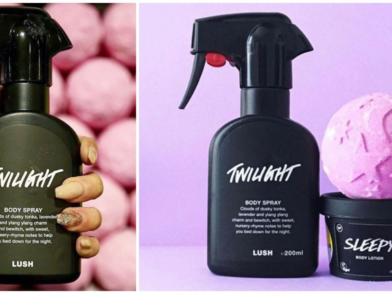 Lush discount body spray