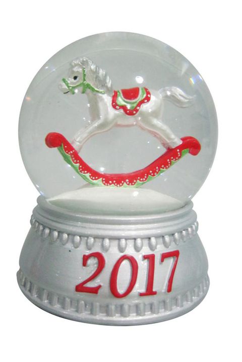 vintage snow globe