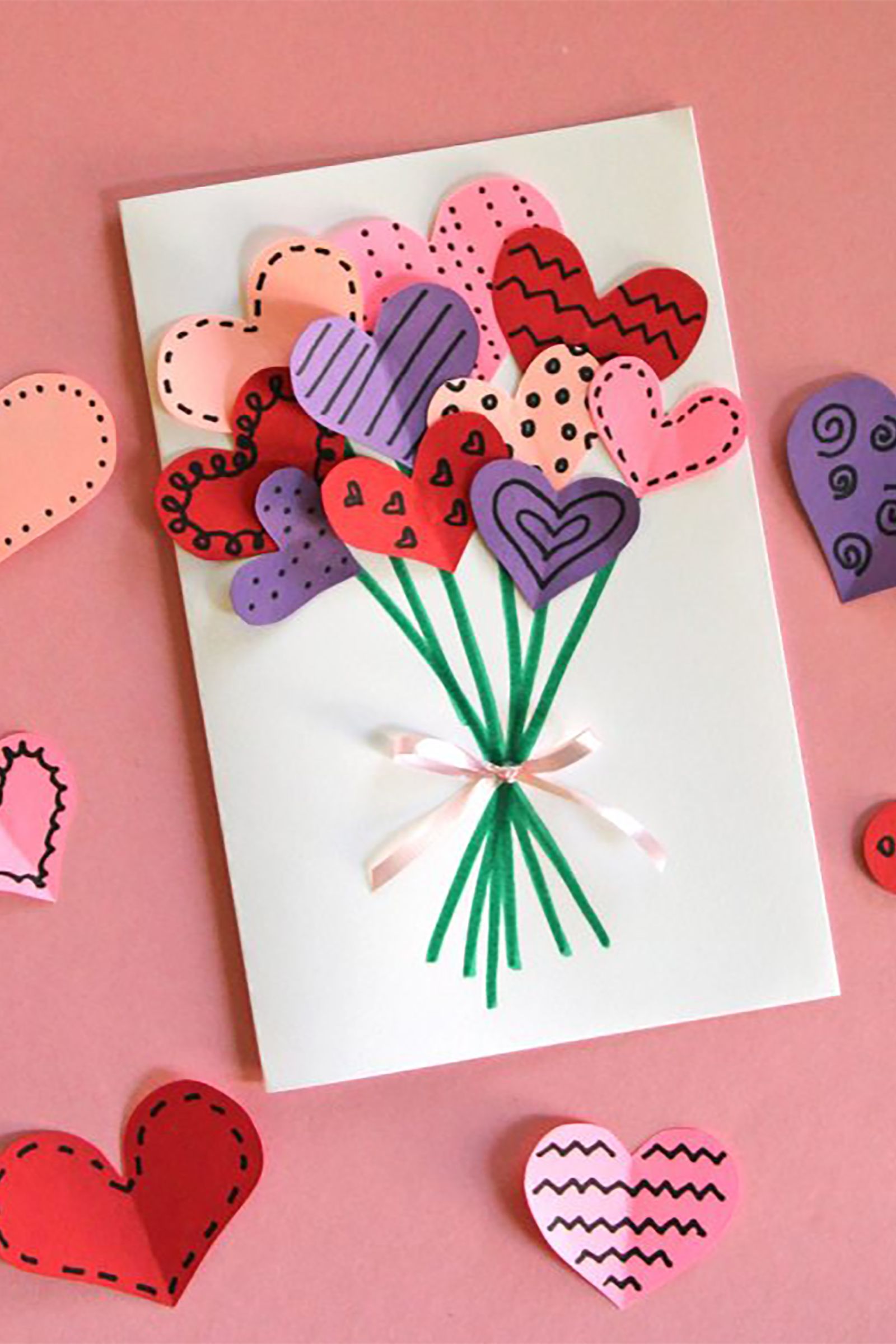 38 Diy Valentine S Day Cards Easy Valentine S Day Card Ideas