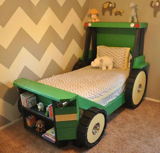 11 Of The Most Insanely Cool Beds For Kids, Tractor Toddler Bed Frame