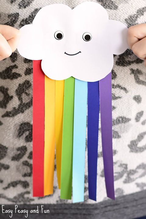 Elephant, Toy, Smile,  Cute Paper Rainbow